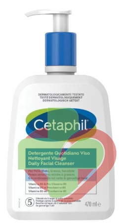 Galderma Italia   Cetaphil Detergente Quotidiano Viso   470ml