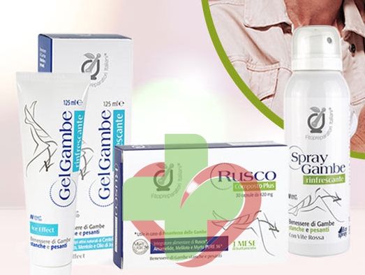kit gambe leggere ( Gel Gambe + Spray Gambe + Compresse microcircolo)