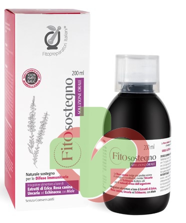 Fitopreparatori Italiani - Fitosostegno Sciroppo Adulti - Integratore 200ml