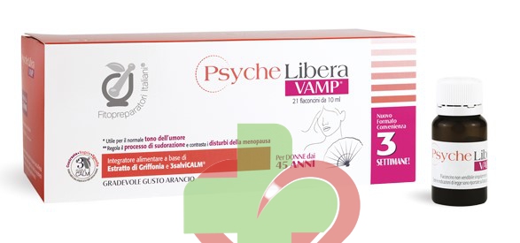 Fitopreparatori Italiani - Psyche Liberavamp - Integratore menopausa - 21 fl