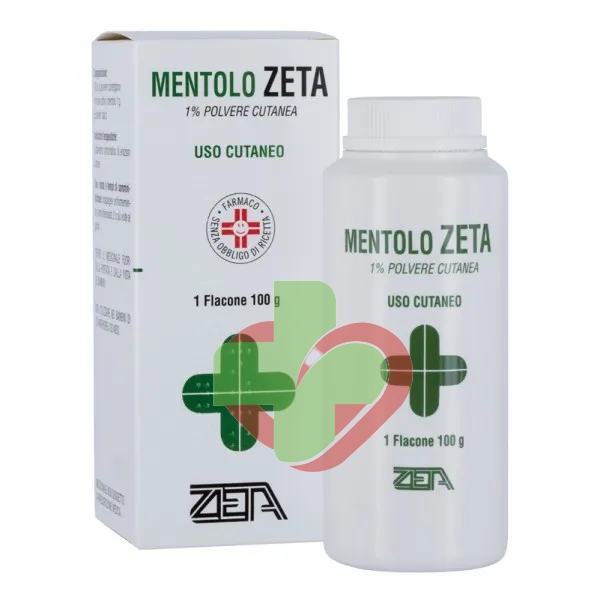 Talco Mentolato Zeta 100g