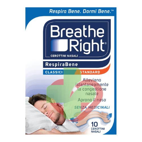 Breathe Right Respira Bene Cerotti Classici Standard 10 pezzi