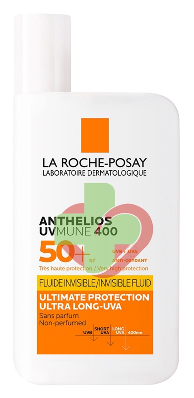 La Roche Posay Anthelios UVMUNE 400 Fluido Invisibile SPF50+ 50ml Senza Profumo