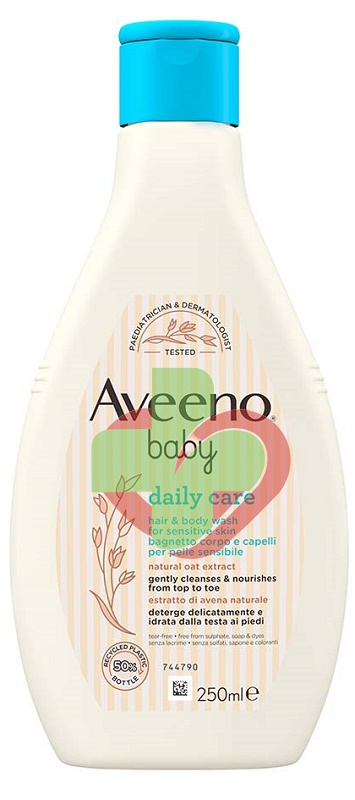 Aveeno Baby Daily Care Bagnetto Corpo E Capelli 250ml