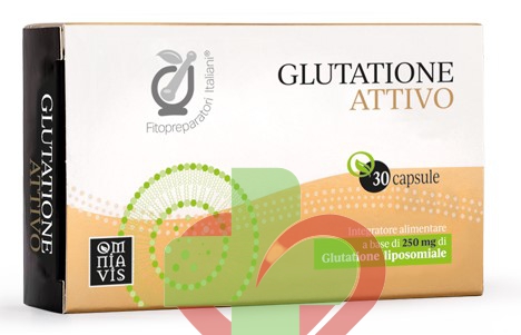 Fitopreparatori Italiani - Glutatione Attivo - Integratore antiossidante - 30cps
