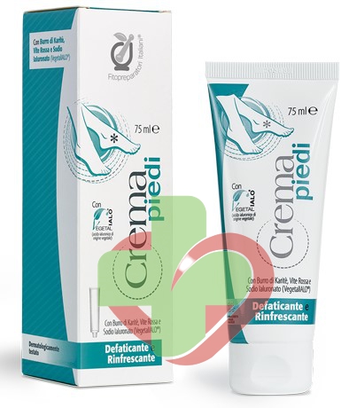 Fitopreparatori Italiani - Crema Piedi - Crema defaticante e idratante - 75ml
