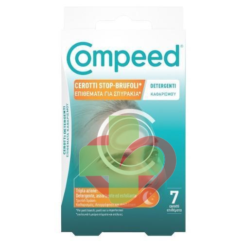 COMPEED CEROTTI STOP BRUFOLI DETERGENTI 7 PEZZI(scad 09/25)