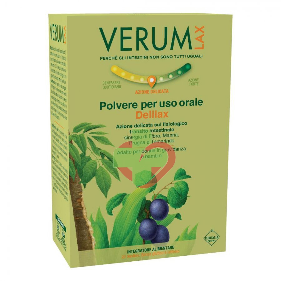 Verum Delilax 20 bustine 80g (scadenza 31/01/2026)euritalia pharma