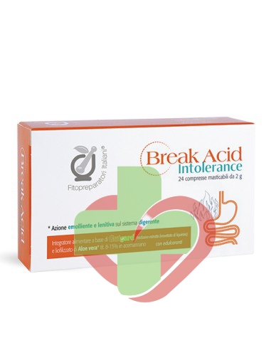 Fitopreparatori Italiani   Fpi Break Acid Intoler   24 compresse