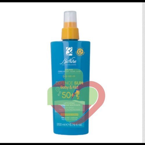 Bionike Defence Sun 50+ Baby&kid Latte Spray 200 ml