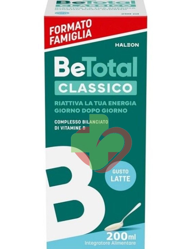 Betotal Linea Bambini Sciroppo Integratore Vitamine B Gusto latte 200 ml