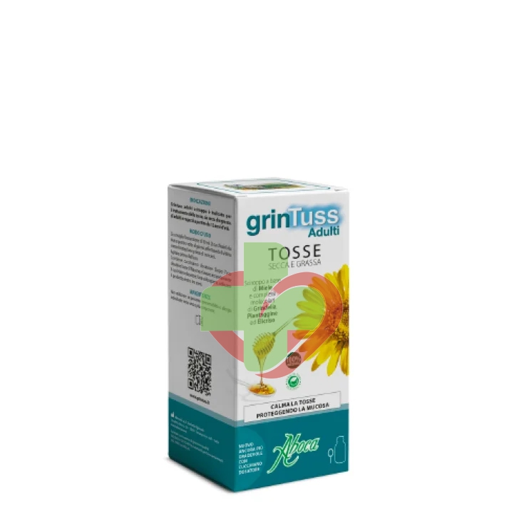 Aboca Linea Dispositivi Medici Grintuss Adulti Sciroppo per la Tosse 180 g
