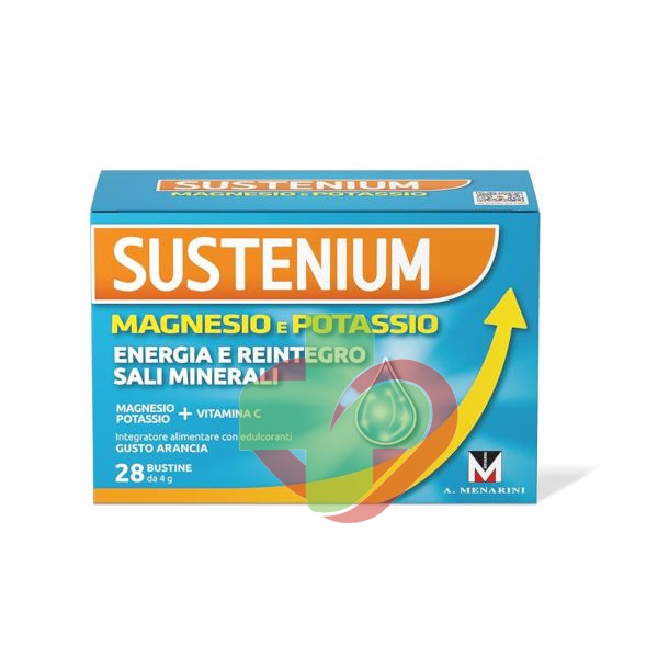 Menarini Linea Sali Minerali Sustenium Magnesio Potassio Integratore 28 Buste Of