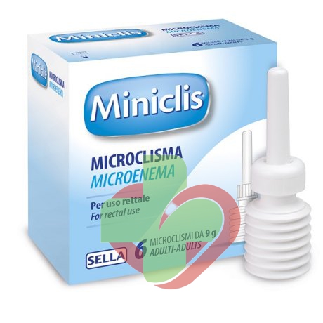 Sella Miniclis Ad 9g 6 microclismi