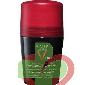 Vichy (l'oreal Italia) Homme Deodorante Clinical control 96h Roll 50 ml