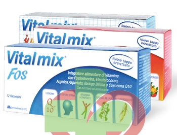Vital mix mente Energia per l'Organismo Tonico-Stimolante VitaminaB 12Flaconcini