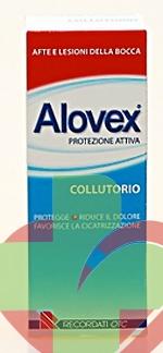 Alovex Linea Protezione Orale Collutorio Lenitivo Lesioni Mucosa Orale 120 ml