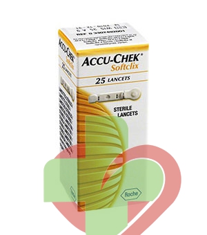 Accu-Chek Linea Controllo Glicemia SoftClix 25 Lancette Pungidito