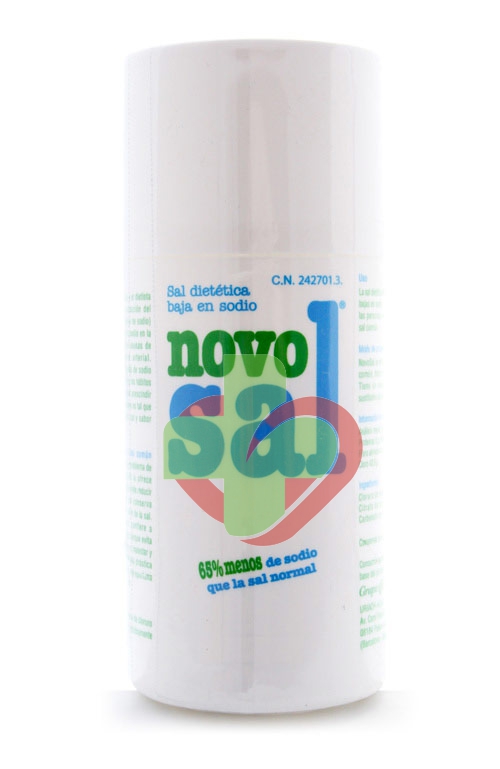 NovoSal Linea Alimentazione Sana Sale Classico Iposodico Saliera 300 g