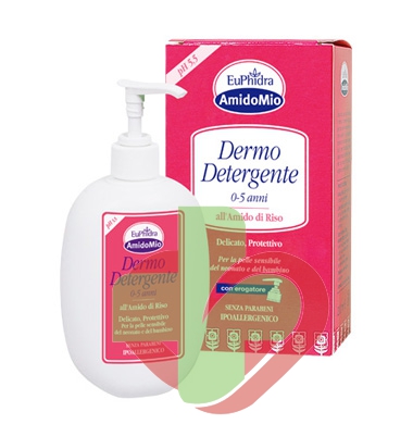 EuPhidra Linea AmidoMio Dermo Detergente Delicato Pelli Sensibili 0-5 Anni 400ml