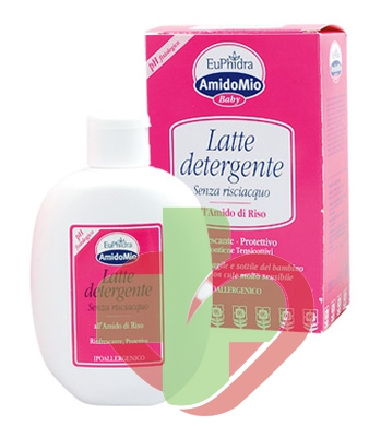 EuPhidra Linea AmidoMio Latte Detergente Idratante Pelli Sensibili 200 ml
