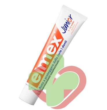 elmex Linea Igiene Dentale Quotidiana Dentifricio Junior 6-12 Anni 75 ml