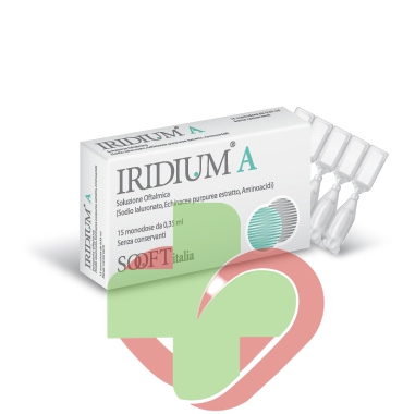 Sooft Italia Linea Salute degli Occhi Iridium A Collirio Protettivo 15Flaconcini