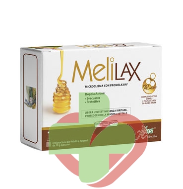 Aboca Integratori Linea Benessere Intestinale Melilax Adulti 6 Microclismi