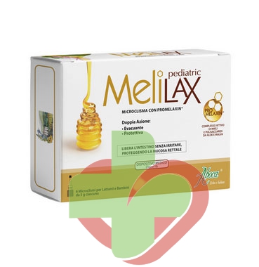 Aboca Integratori Linea Benessere Intestinale Melilax Pediatrico 6 Microclismi