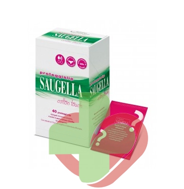 Saugella Linea Cotton Touch 40 Proteggislip in Puro Cotone Ripiegati Offerta