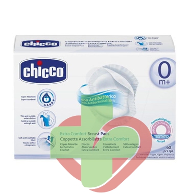 Chicco Linea Mamma Allattamento e Gravidanza 60 Coppette Assorbilatte
