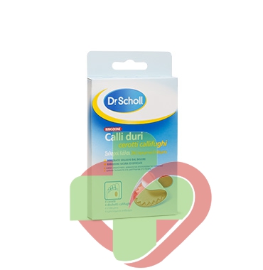 Scholl Linea Calli e Durezze Trattamento Calli Duri 6 Cerotti Callifughi