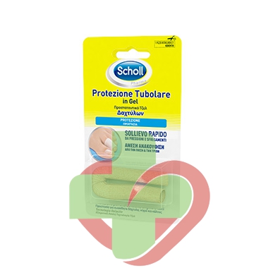 Scholl Linea Calli e Durezze Trattamento Dolore 1 Protezione tubolare in Gel