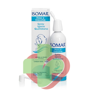 Isomar Linea Pulizia e Salute del Naso Acqua di Mare Igiene Quotidiana 100 ml