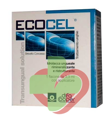 Difa Cooper Linea Unghie Sane ECOCEL Idrolacca Ungueale Indurente 3,3 ml