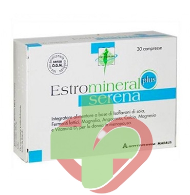 Estromineral Linea Menopausa Serena Plus Integratore Alimentare 30 Compresse