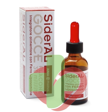 Junia Pharma Linea Vitamine Minerali SiderAl Ferro Liposomiale Gocce 30 ml