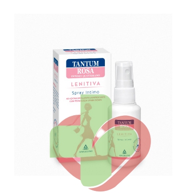 Tantum Rosa Linea Benessere Intimo Lenitiva Spray Intimo Rinfrescante 40 ml