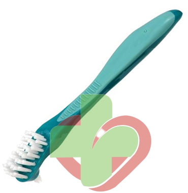 GUM Linea Igiene Dentale Quotidiana Spazzolino da Denti Speciale per Protesi