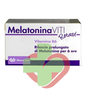 Marco Viti Linea Sonno e Relax Melatonina Retard 1mg Integratore 60 Compresse