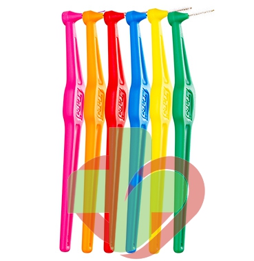 TePe Linea Cura Dentale Quotidiana 6 Scovolini Angolati 0,45 Colore Arancio