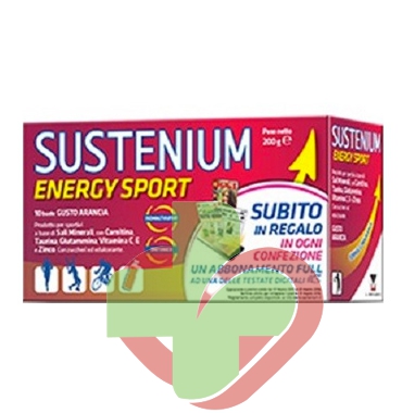 Menarini Linea Sustenium Energy Sport Integratore Alimentare 10 Buste Arancia