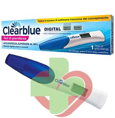 Clearblue Linea Gravidanza Test di Gravidanza Digitale Indicatore Concepimento