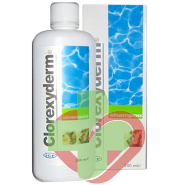 ICF Farmaceutici Linea Animali Domestici Clorexyderm Shampoo Cani e Gatti 250 ml
