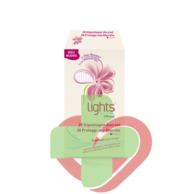 Tena Linea Lady Incontinenza Discreto 28 Assorbenti Proteggi-Slip 1 Goccia