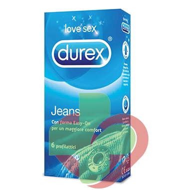 Durex Linea Classic Jeans Vestibilit Easy On Confezione con 12 Profilattici