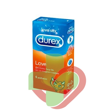 Durex Linea Classica Love Easy On Condoms Confezione con 12 Profilattici