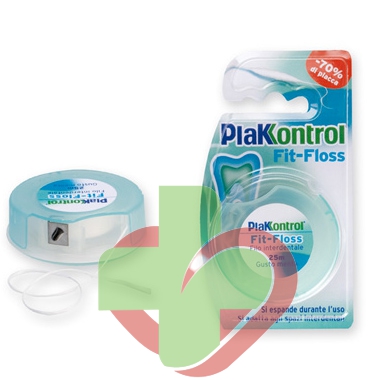 Plakkontrol Linea Igiene Interdentale Fit-Floss Filo Interdentale ad Espansione