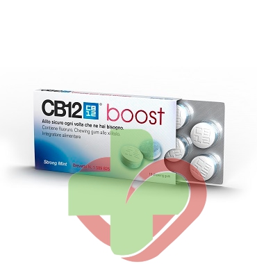 Omega Pharma CB12 Chewing Gum Senza Zucchero alla Menta 10 Chewing Gum