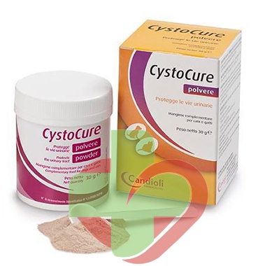 Candioli Linea Animali Domestici Cystocure Cani Gatti Mangime Polvere 30 g